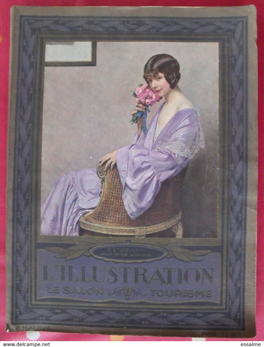 L'Illustration N° Spécial Salon De Peinture, Tourisme. N° 4340 Du 8 Mai 1926. Complet De Ses Images Collées - L'Illustration