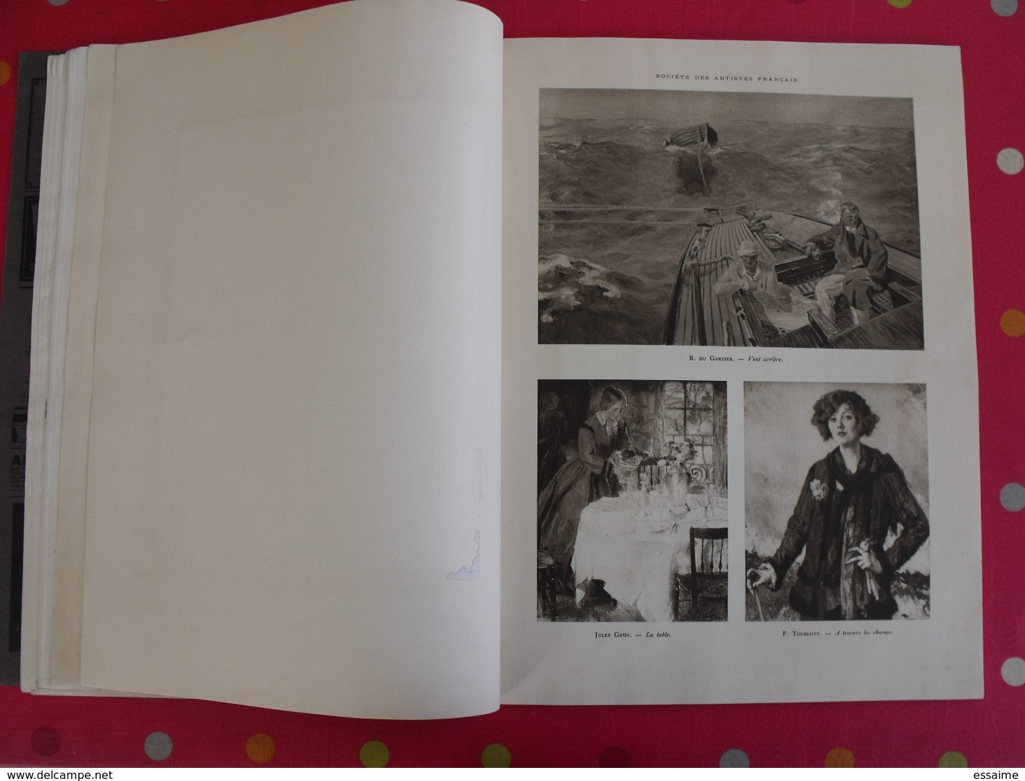 l'Illustration n° spécial salon de peinture, tourisme. n° 4340 du 8 mai 1926. complet de ses images collées