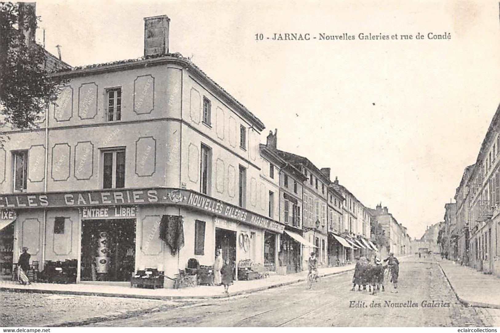 Jarnac          16        Nouvelles Galeries Et  Rue De Condé           (voir Scan) - Jarnac