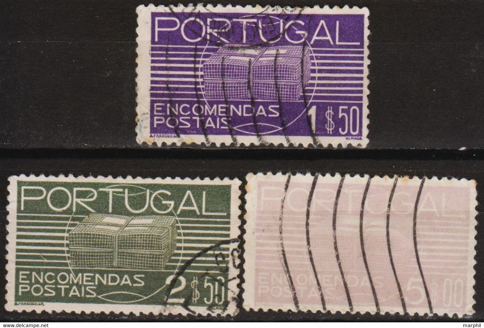 Portugal Segnatasse 1936 MiN°20 Lot 3v (o) Vedere Scansione - Used Stamps