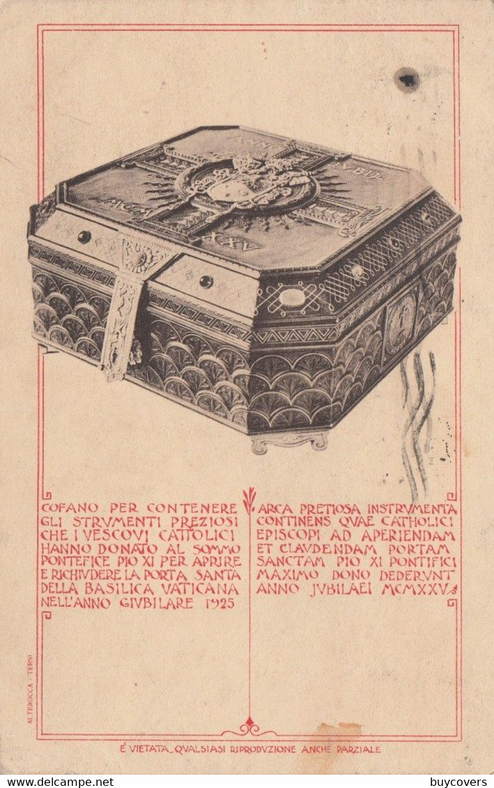 GG29 - REGNO - "Cartolina Ricordo Dell'Anno Santo MCMXXV"  Del 3 Novembre 1927 Da Roma A Brebbia (Como) - Other & Unclassified