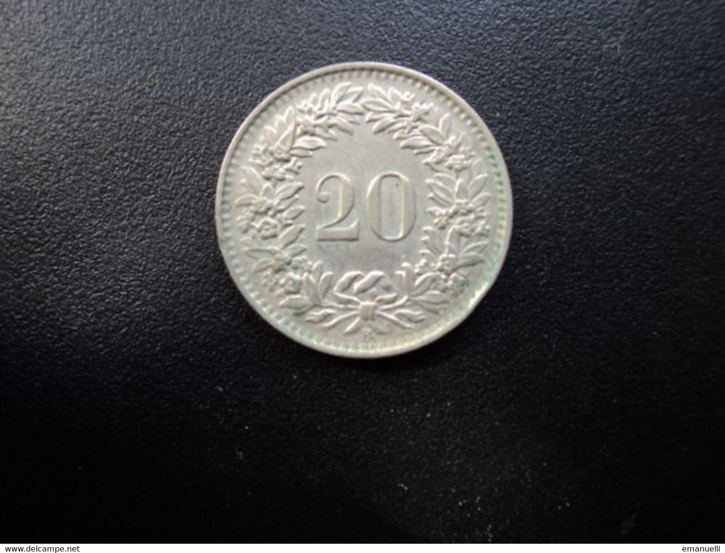 SUISSE : 20 RAPPEN   1963 B       KM 29a         SUP - 20 Centimes / Rappen