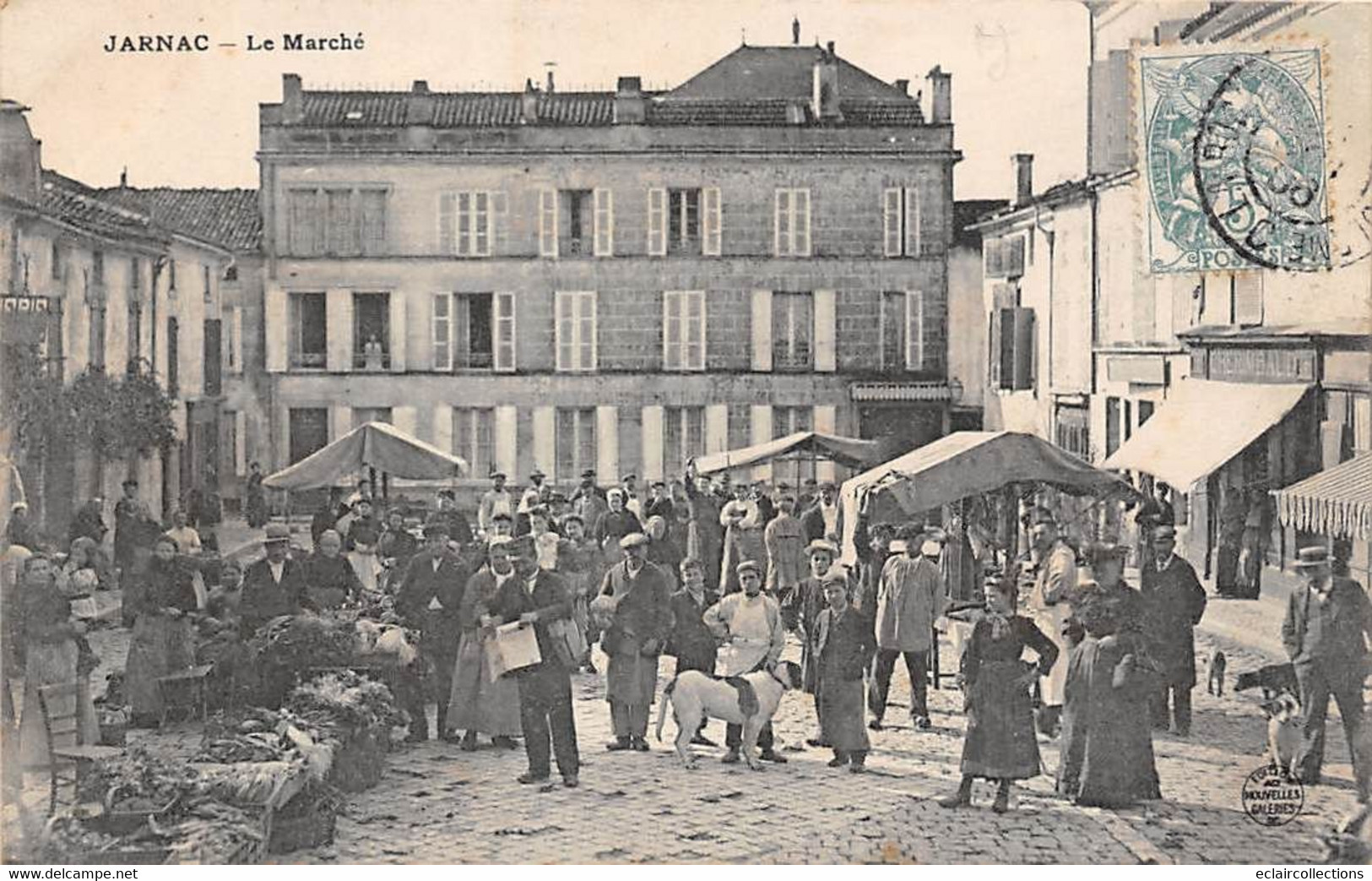 Jarnac          16         Le Marché             (voir Scan) - Jarnac