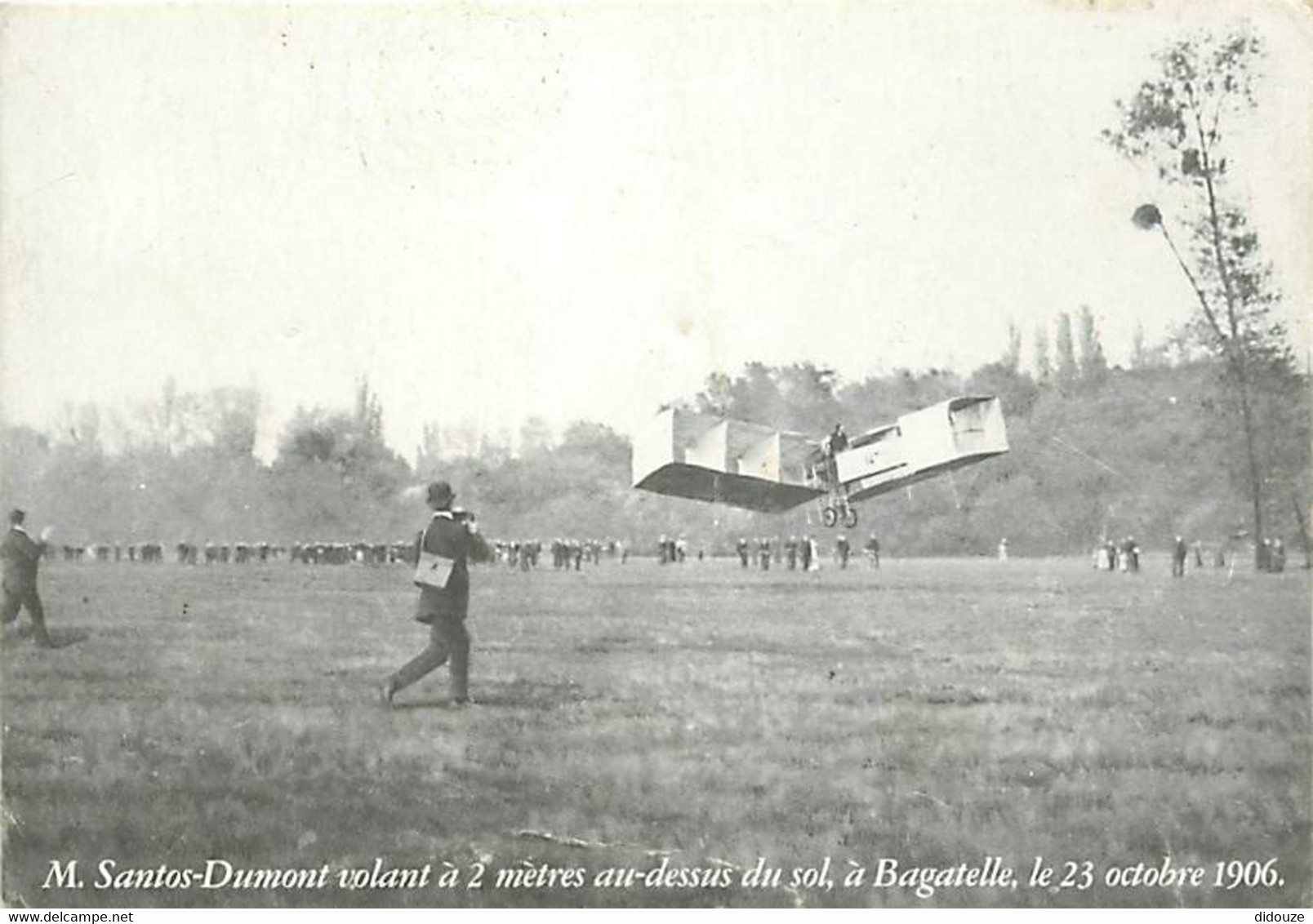 Aviation - Avions - Mr Santos-Dumont Volant à 2 Mètres Au-dessus Du Sol,à Bagatelle,le 23 Octobre 1906 - CPM - Voir Scan - ....-1914: Vorläufer