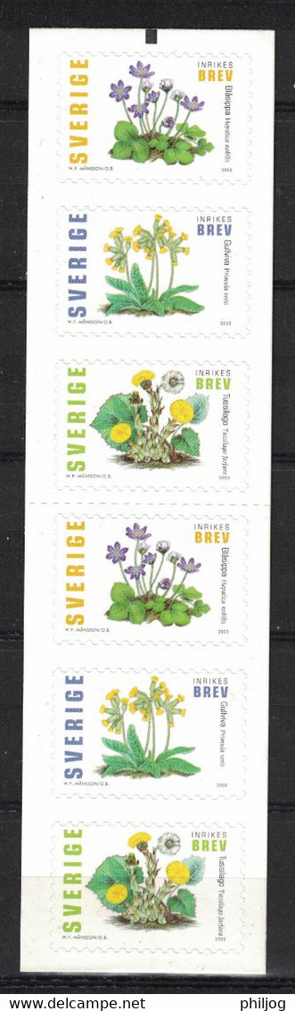 Suède - Sweden - Schweden - Yvert C2325 - Scott#2461 - Fleurs - 1981-..