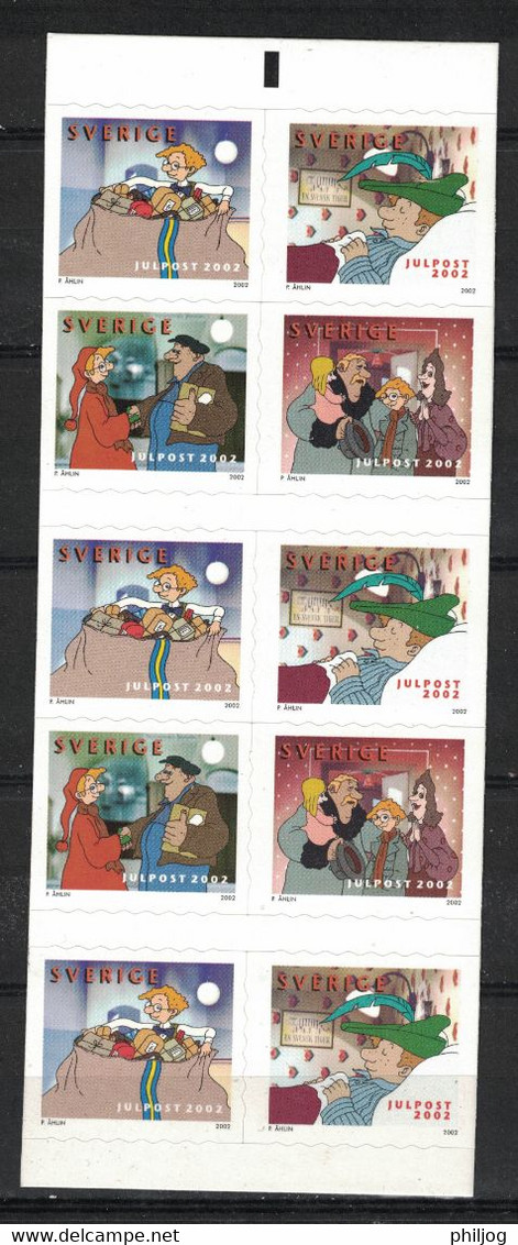 Suède - Sweden - Schweden - Yvert C2308 - Scott#2473e - Bande Dessinée - Noël - Julpost 2002 - 1981-..