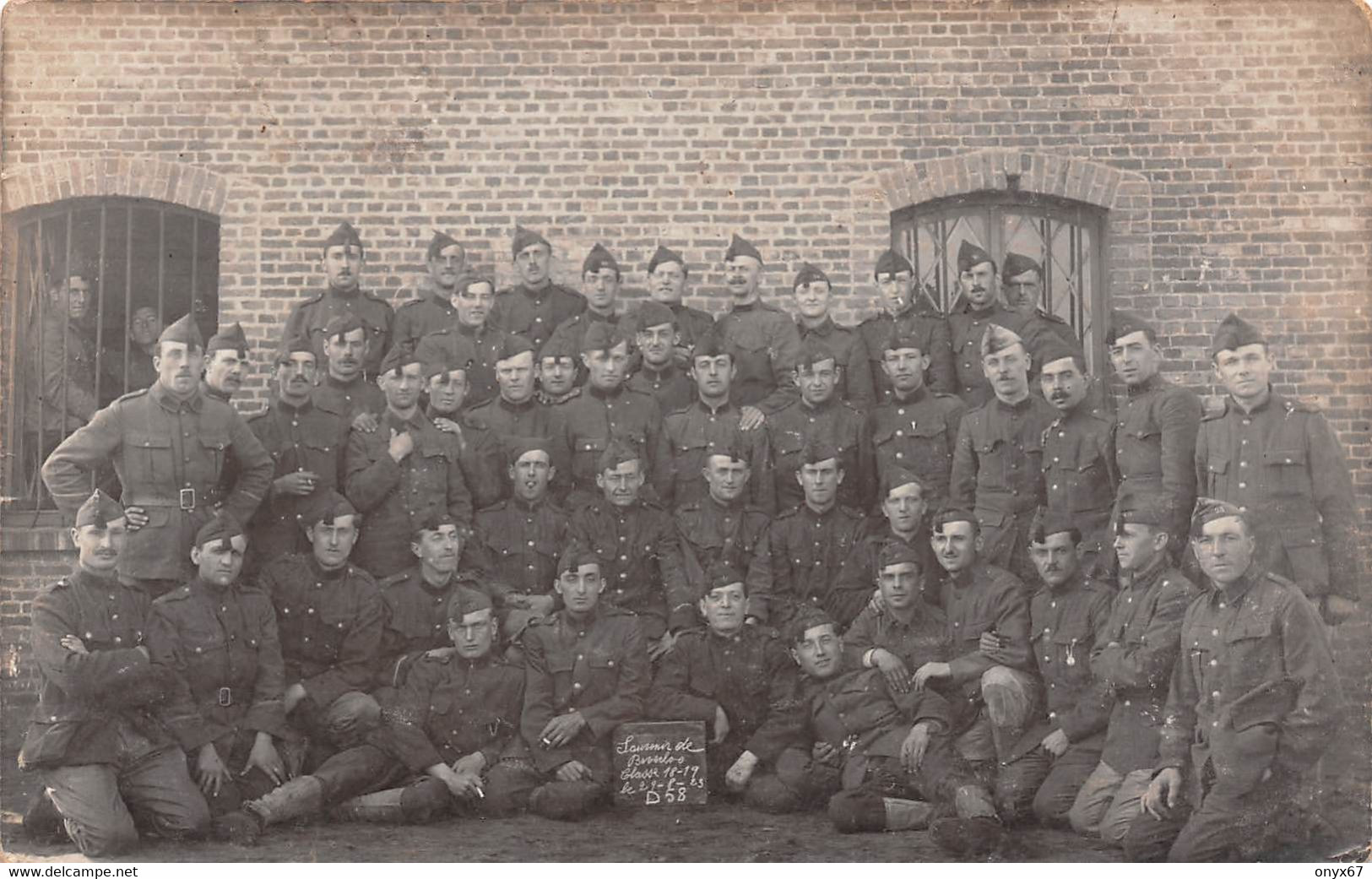 Carte Postale Photo Militaire Camp De BEVERLOO-Leopoldsburg-Région Flamande-Limbourg-Groupe Soldats Belges - Leopoldsburg (Camp De Beverloo)