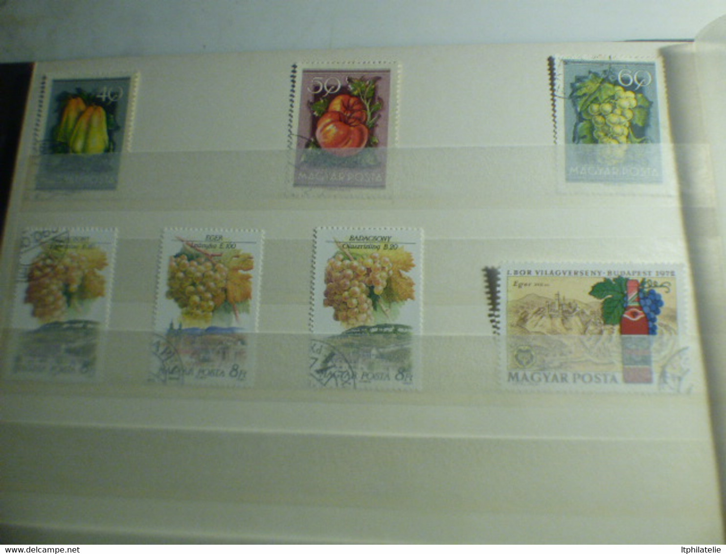 DESTOCKAGE-COLLECTION MAGYAR HONGRIE ET TCHECOSLOVAQUIE  TIMBRES  OBLITERES