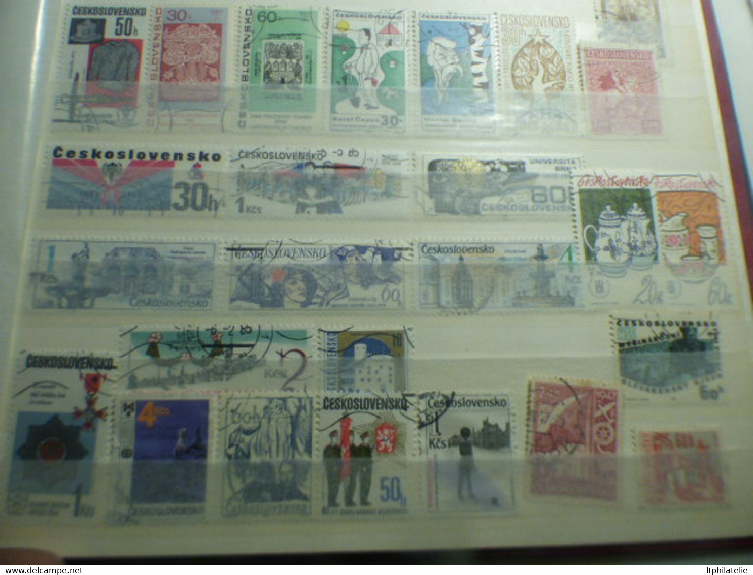 DESTOCKAGE-COLLECTION MAGYAR HONGRIE ET TCHECOSLOVAQUIE  TIMBRES  OBLITERES