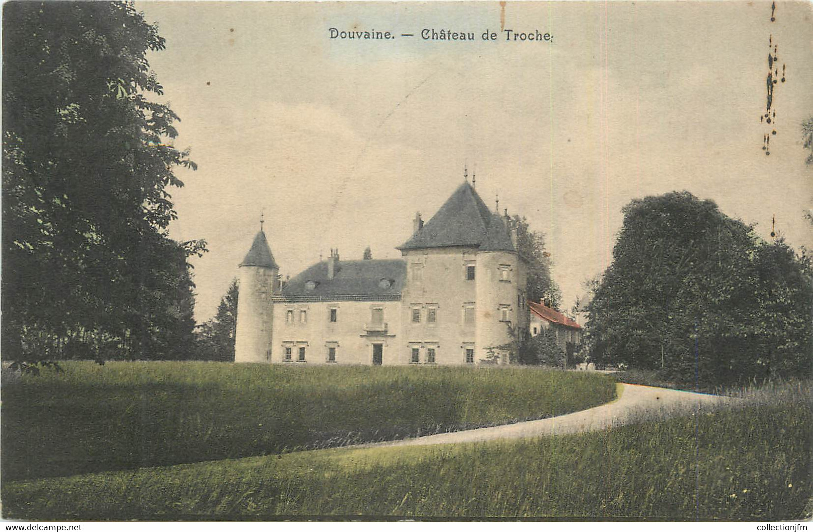 CPA FRANCE 74 "Douvaine, Château De Troche". - Douvaine