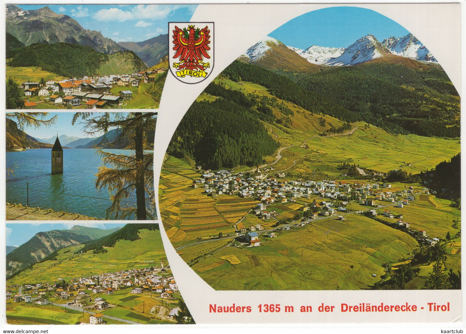 Nauders 1365 M An Der Dreiländerecke - Tirol - Nauders