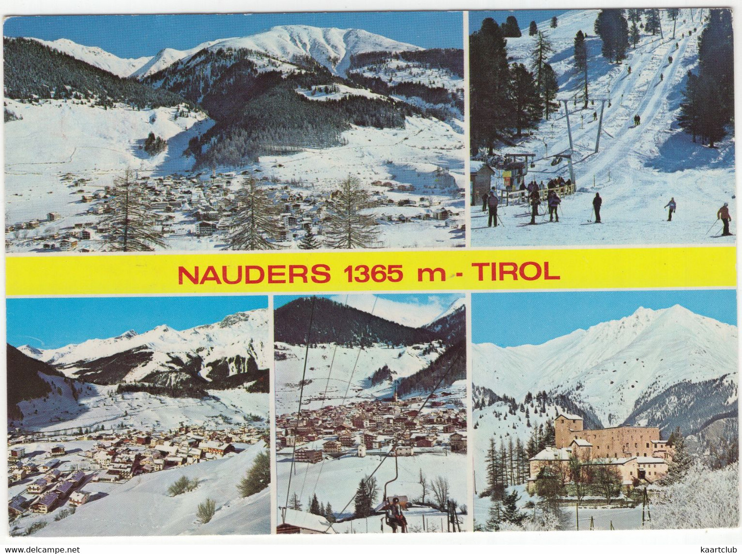 Nauders 1365 M - Tirol - (Ski-lift/Sessellift) - Nauders