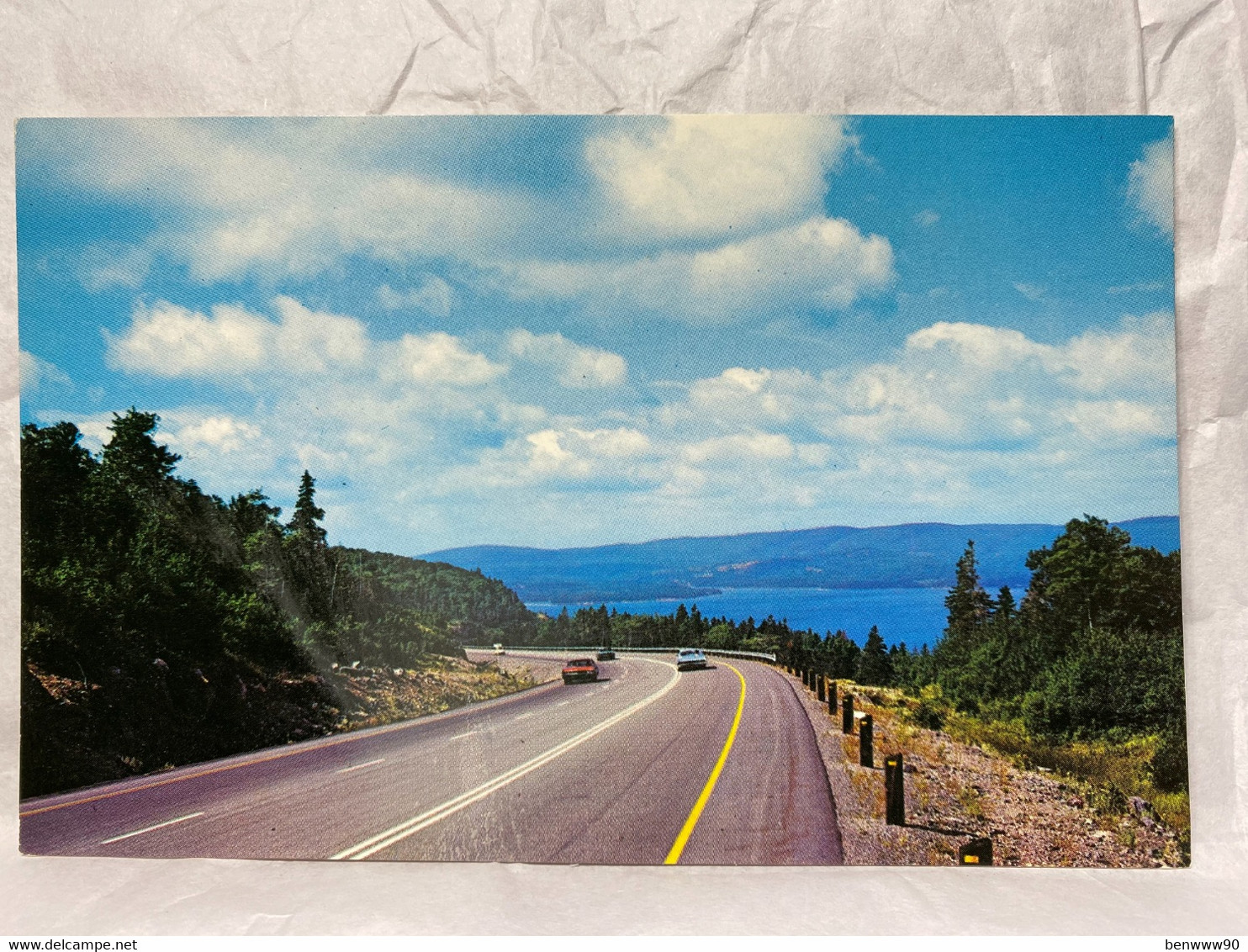 Kelly’s Mountain, Highway, Cape Breton, Nova Scotia, Unused, Canada Postcard - Cape Breton