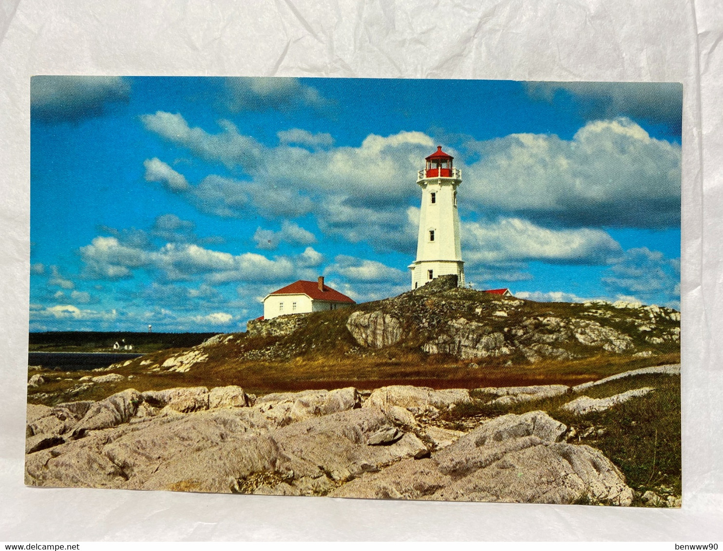 Lighthouse, Fortress Of Louisbourg, National Historic Park, Cape Breton, Nova Scotia, Unused, Canada Postcard - Cape Breton