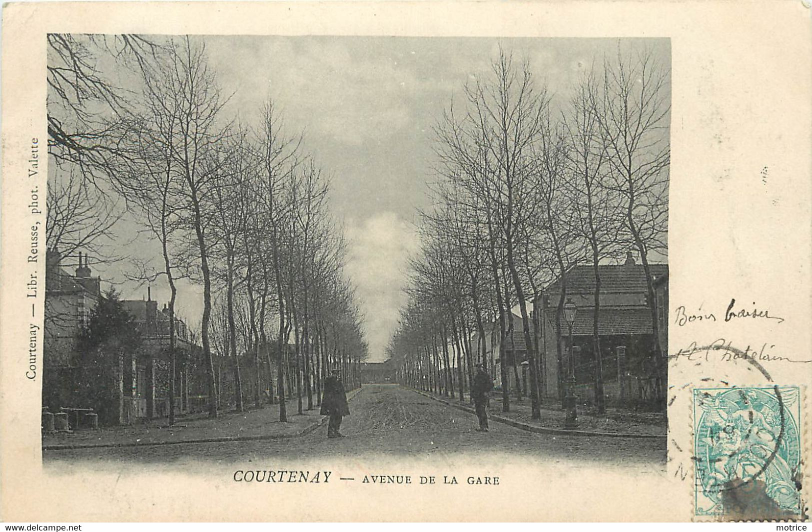 COURTENAY - Avenue De La Gare. - Courtenay