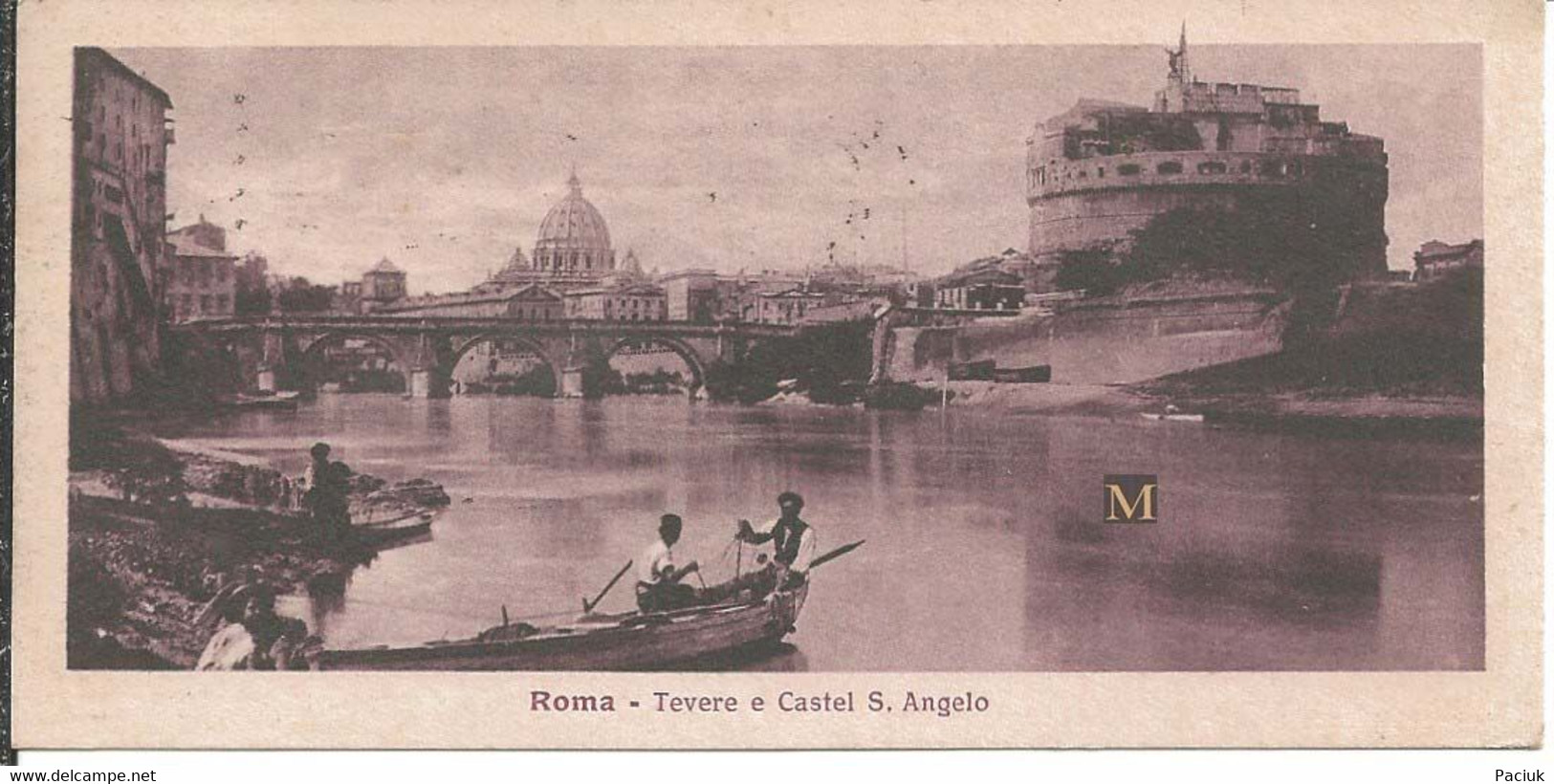 Roma - Tevere E Castel Sant'Angelo - Fiume Tevere