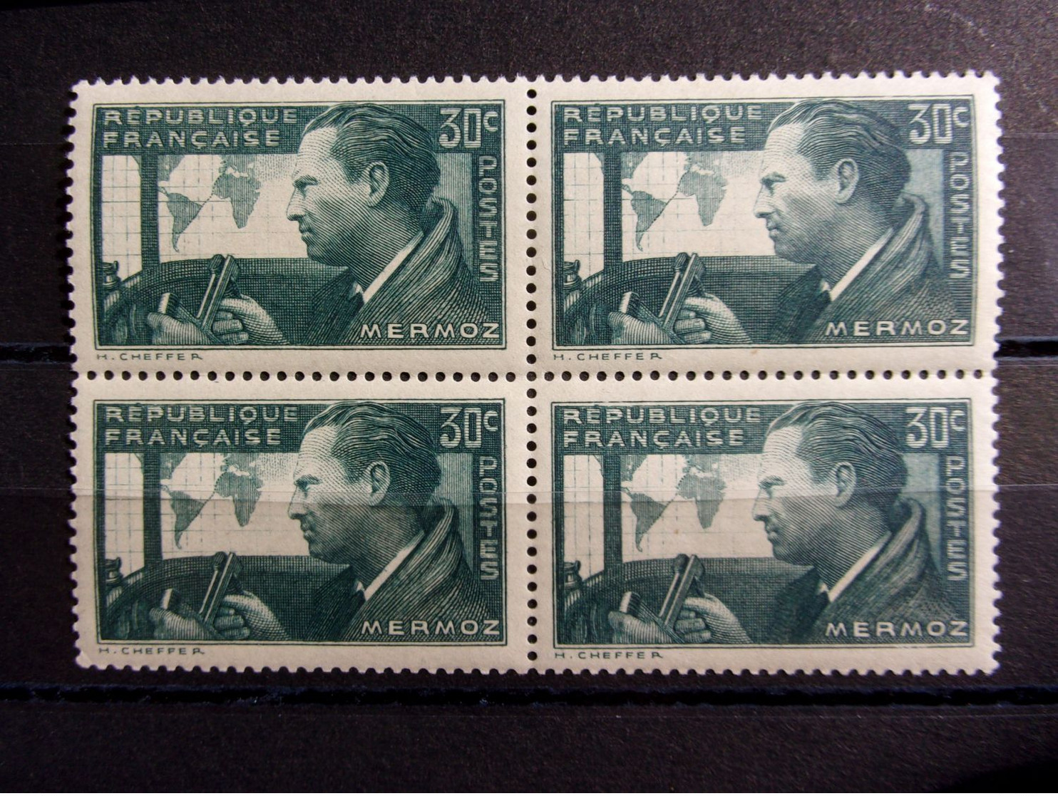 FRANCE YVERT 337 BLOC DE 4 NEUF** - Unused Stamps
