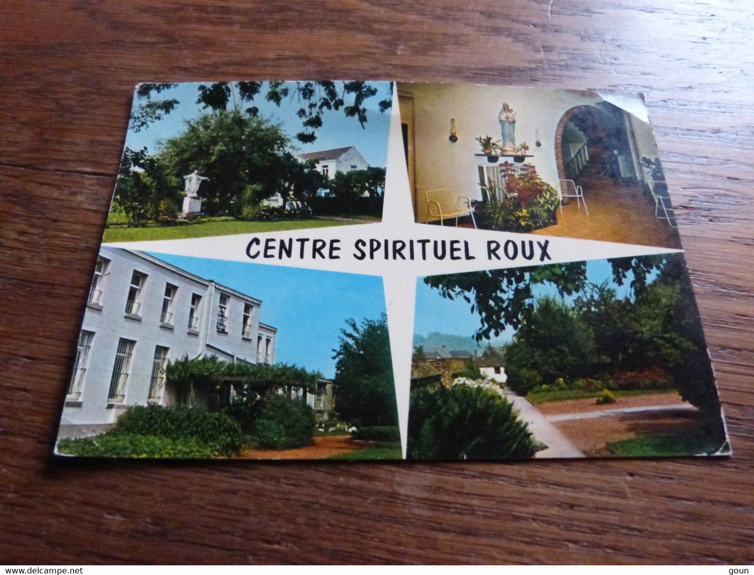 Carte Postale Centre Spirituel De Roux Voyagée 1973 - Courcelles