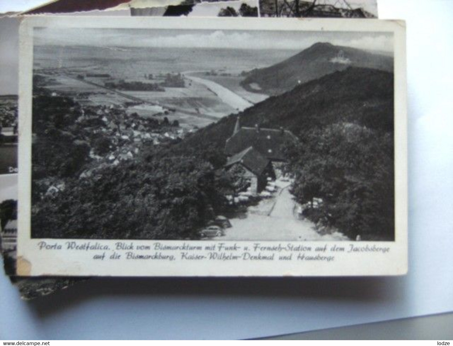 Duitsland Deutschland Allemagne Nordrhein Westfalen Porta Westfalica Blick Vom Bismarckturm - Porta Westfalica