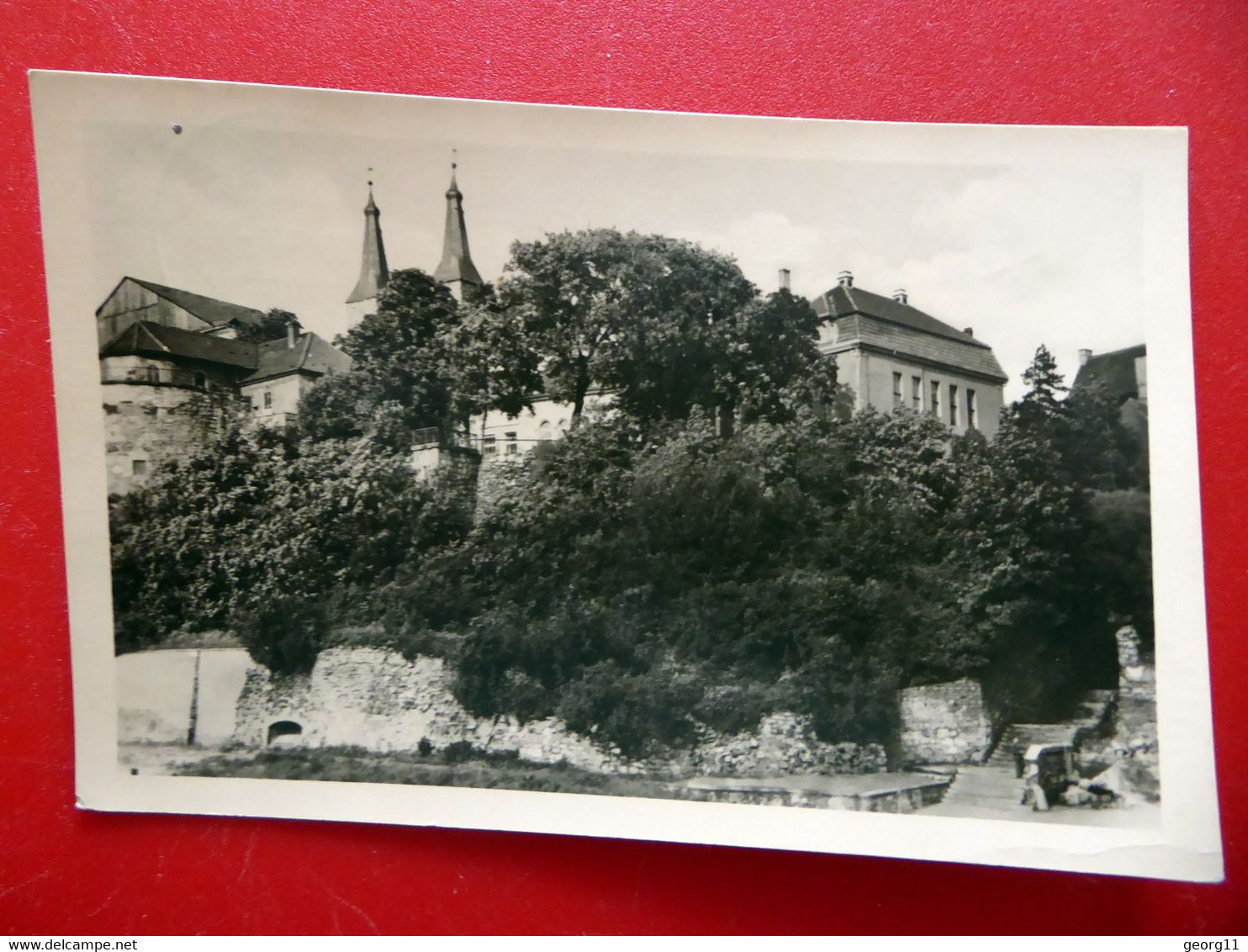 Nordhausen - An Der Stadtmauer - Kleinformat - Echt Foto - DDR 1954 Thüringen - Nordhausen