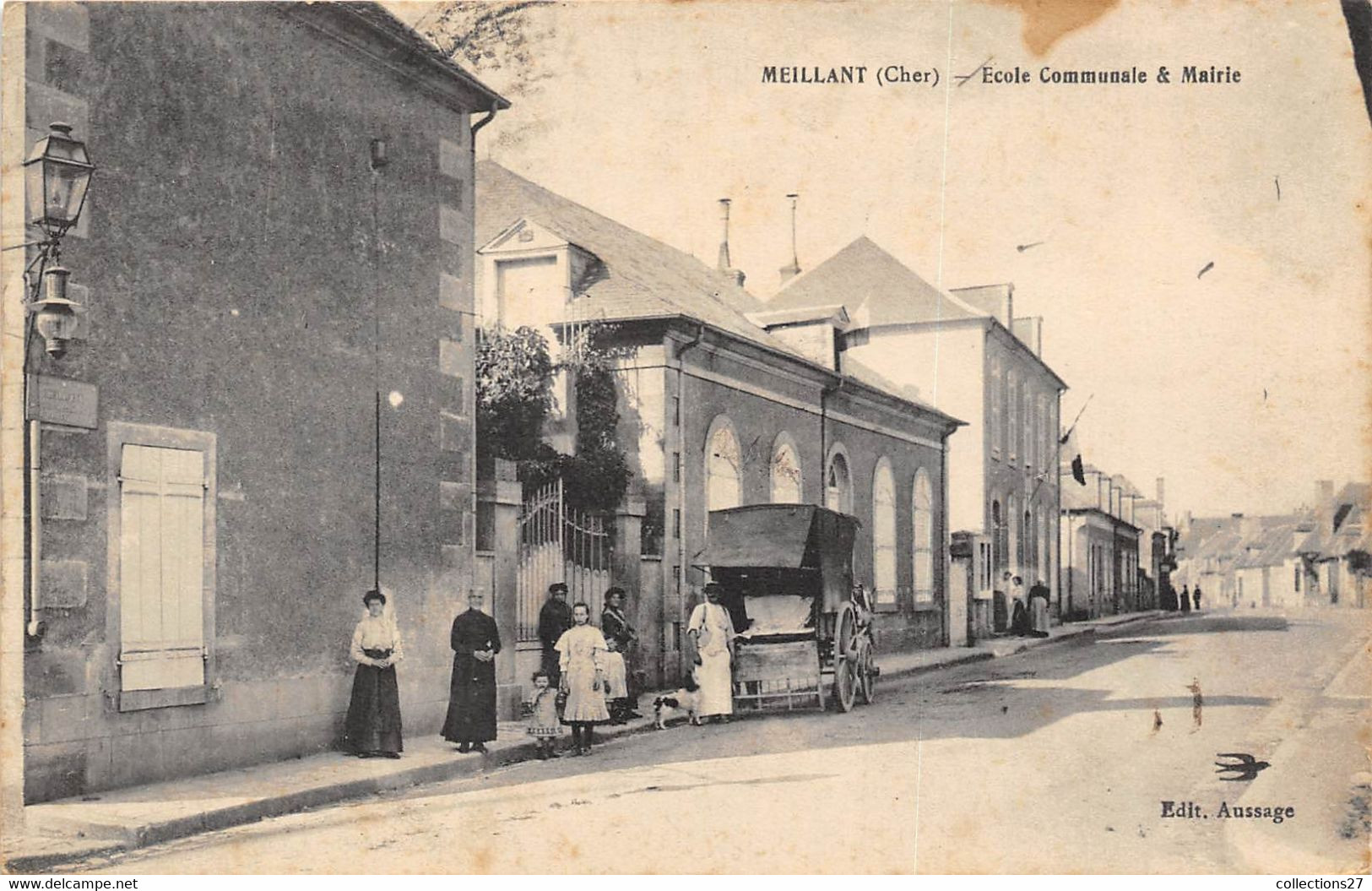 18-MEILLANT-ECOLE COMMUNALE ET MAIRIE - Meillant