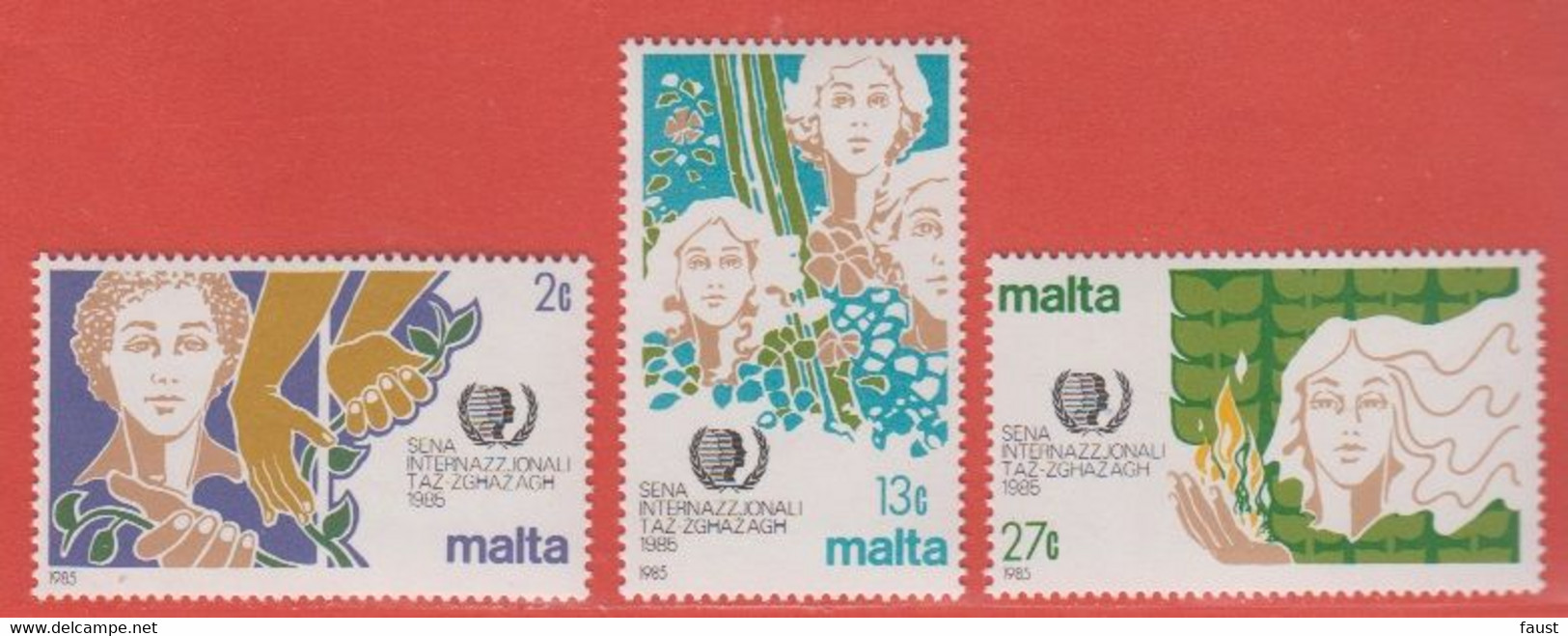 1985 Malta ** (sans Charn., MNH, Postfrisch)   Yv 704/6	Mi  723/5 	SG 756/8 - Malta