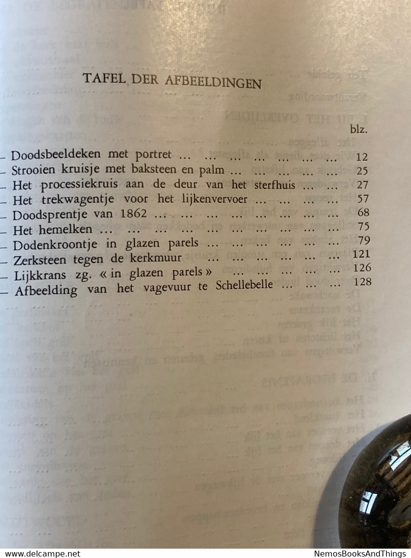 1960 - Doods- Begrafenis- En Rouwgebruiken In Het Arrondissement DENDERMONDE - Inhoud => Zie Foto's - Geschichte