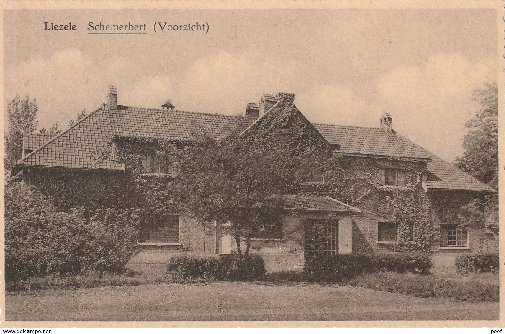 Liezele : Schemerbert ( Voorzicht ) ---1953 - Puurs