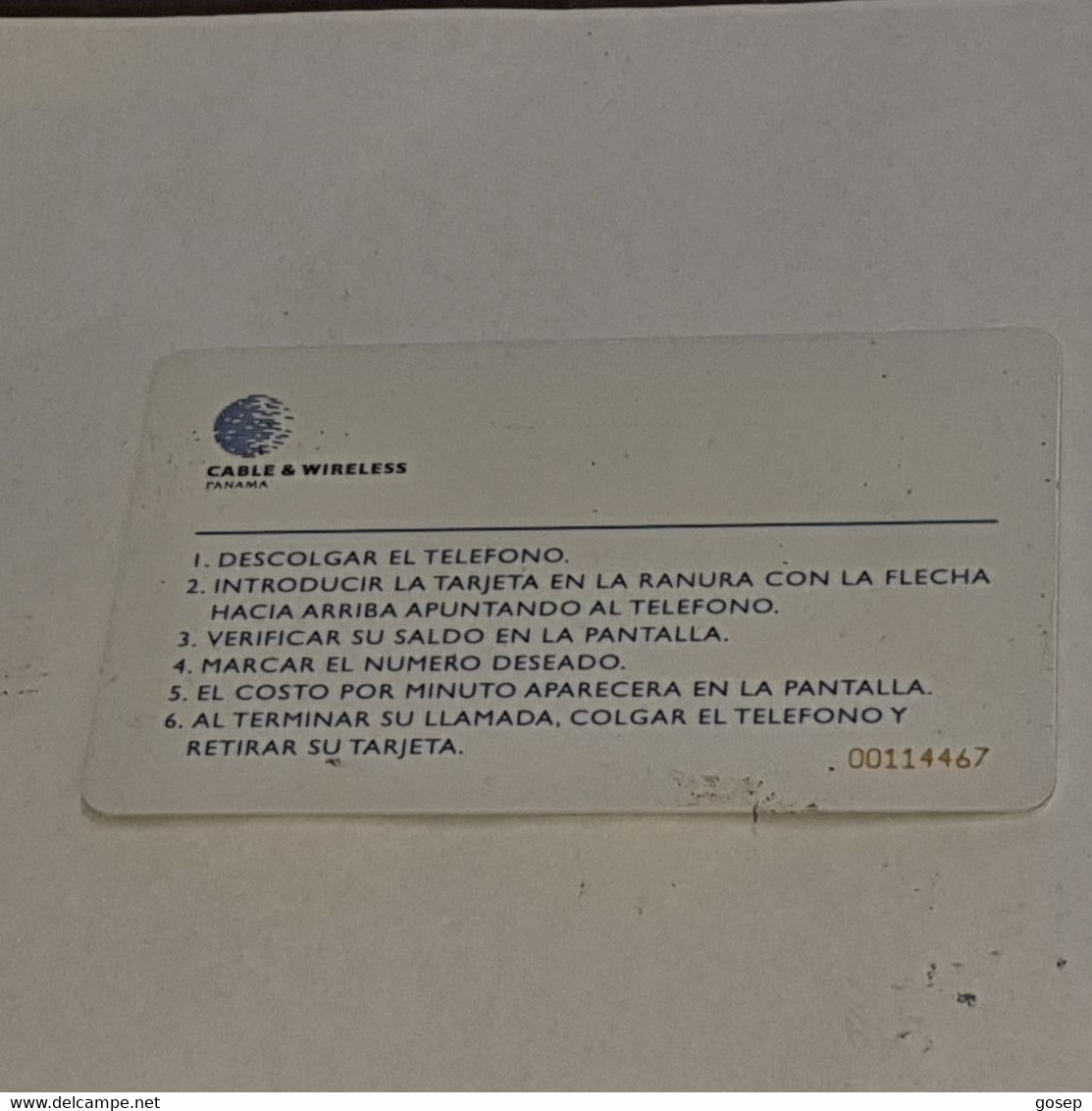 PANAMA-(PAN-C&W-0010)-cable & Wireless Adventure(15)-(b/.3.00)-(00114467)-used Card+1card Prepiad Free - Panamá