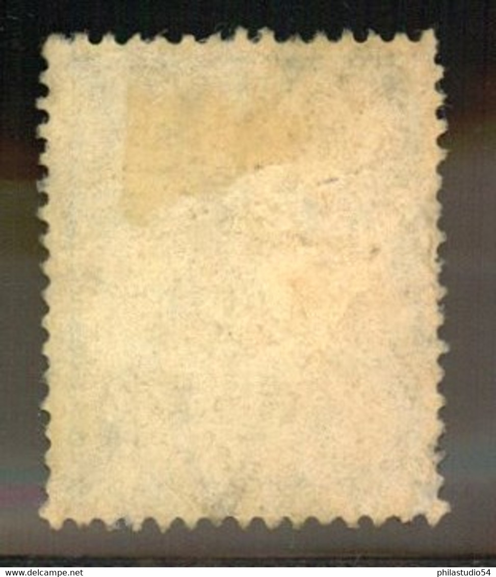 1909, EBOLWOA, Besserer Kreisobersegmentstempel Auf 5 Pfg. Kaiserjacht - Caroline Islands