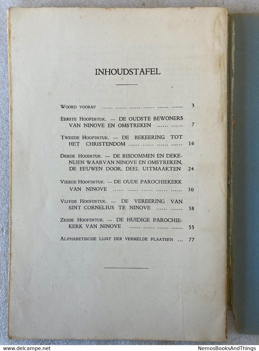 1937 - Ninove en omstreken vooral uit kerkelijk oogpunt beschouwd - Jos. Walters - 25 platen