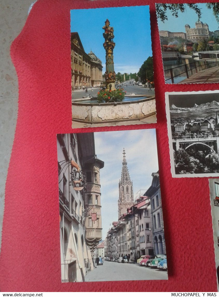 LOTE LOT DE 10 ANTIGUAS POSTALES POST CARDS POSTKARTES DE BERNA BERN BERNE SUIZA SUISSE SCHWEIZ..VER FOTO/S, SWITZERLAND - Bern