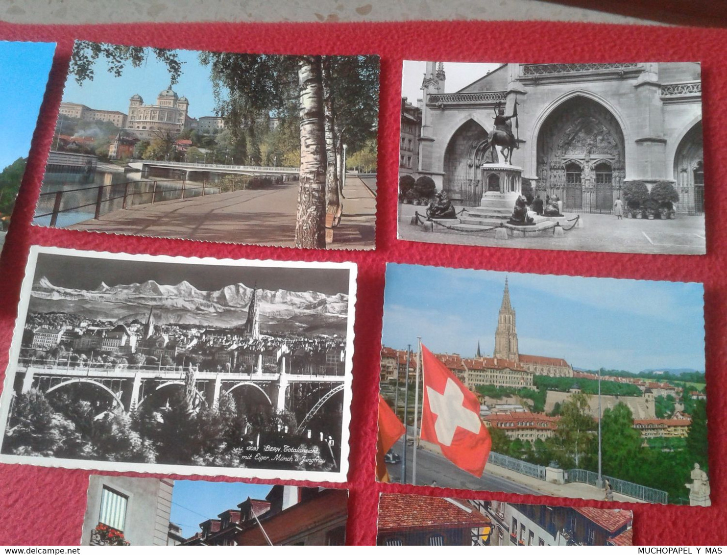 LOTE LOT DE 10 ANTIGUAS POSTALES POST CARDS POSTKARTES DE BERNA BERN BERNE SUIZA SUISSE SCHWEIZ..VER FOTO/S, SWITZERLAND - Bern