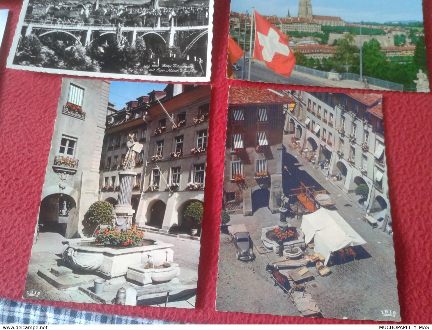 LOTE LOT DE 10 ANTIGUAS POSTALES POST CARDS POSTKARTES DE BERNA BERN BERNE SUIZA SUISSE SCHWEIZ..VER FOTO/S, SWITZERLAND - Bern