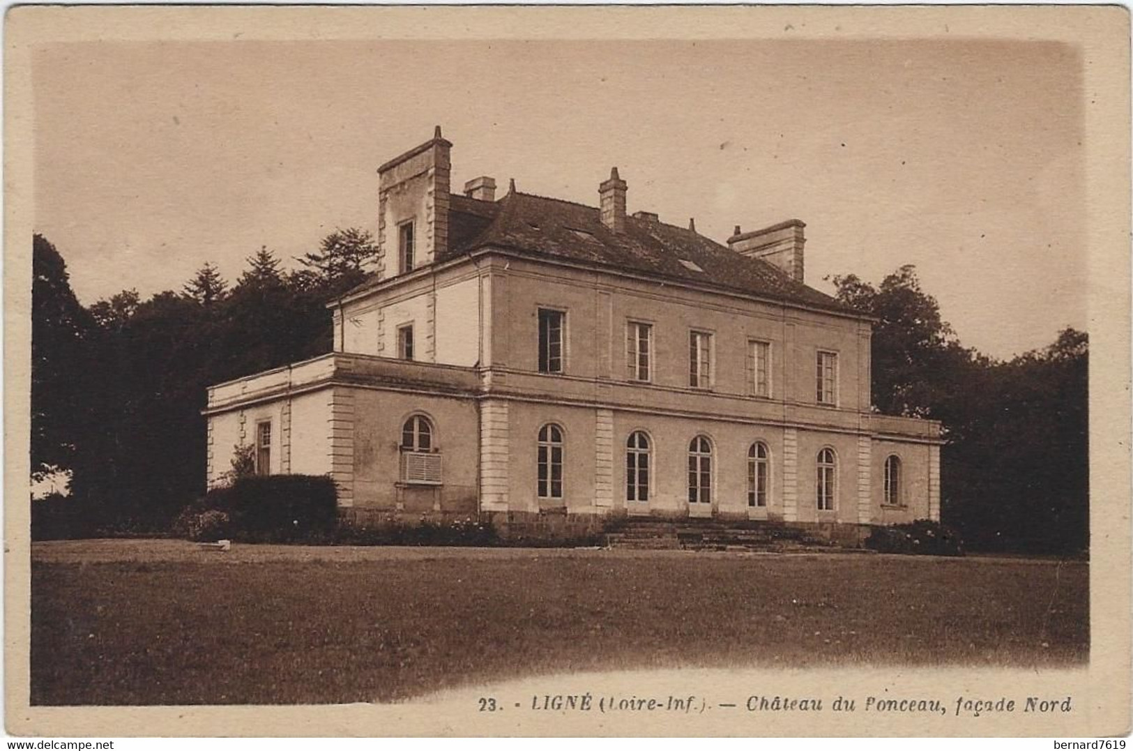 44   Ligne  -  Chateau Du Ponceau Facade Nord - Ligné