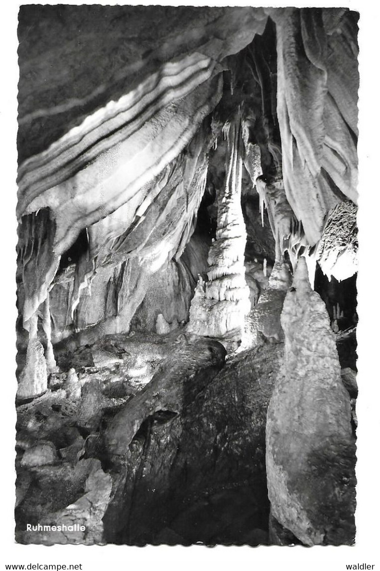 5952  ATTENDORN / SAUERLAND  -  TROPFSTEINHÖHLE, RUHMESHALLE - Attendorn