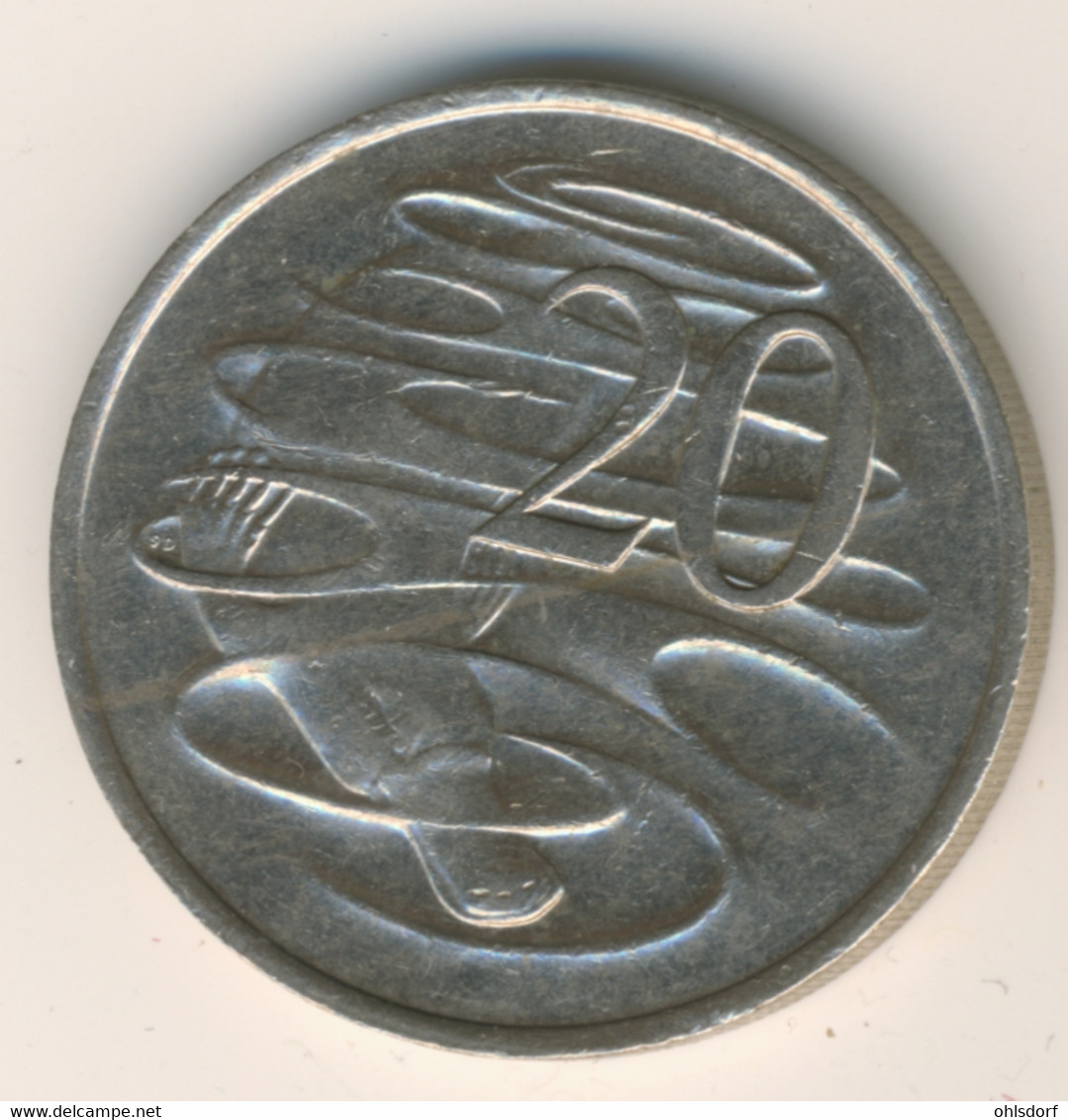 AUSTRALIA 1981: 20 Cents, KM 66 - 20 Cents