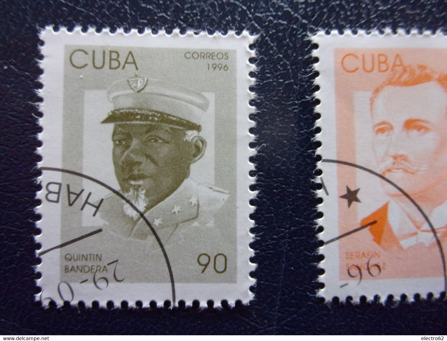 Cuba 1996 Carlos José Antonio Ignacio Méximo Calixto Serafin Juan Quintin patriotes cubains patriotas cubanos