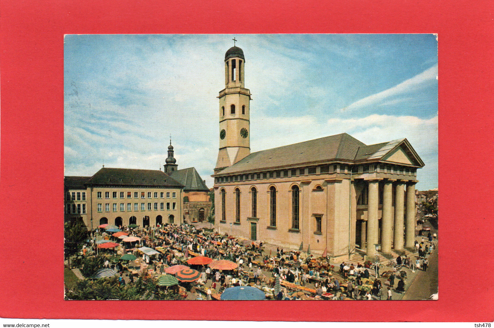 ALLEMAGNE---FRANKENTHAL--pfalz Kornmarkt--voir 2 Scans - Frankenthal