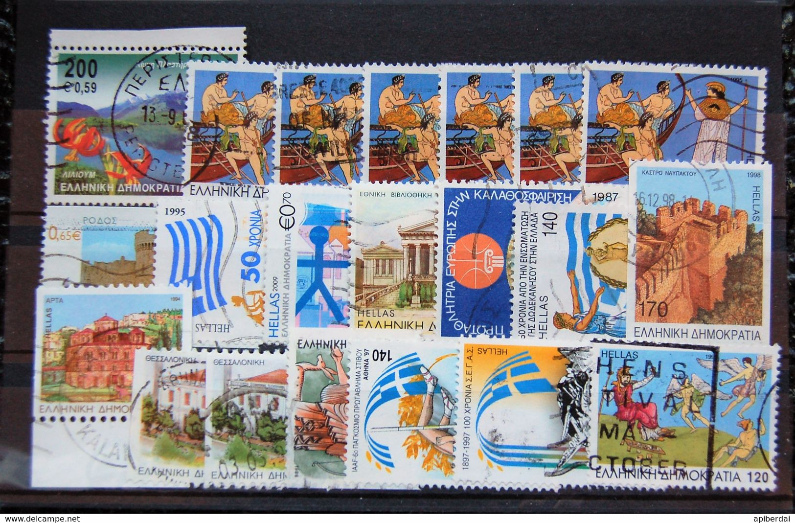 Grece Greece  - Small Batch Of 21 Stamps Used - Sammlungen