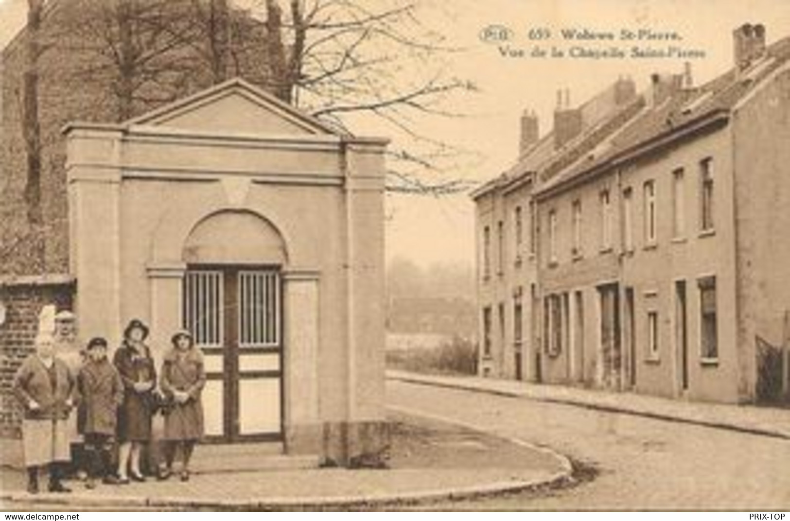 REF3981/ CP-PK Bruxelles - Woluwe - St. Pierre Vue De La Chapelle Saint-Pierre Animée  MINT - Woluwe-St-Lambert - St-Lambrechts-Woluwe