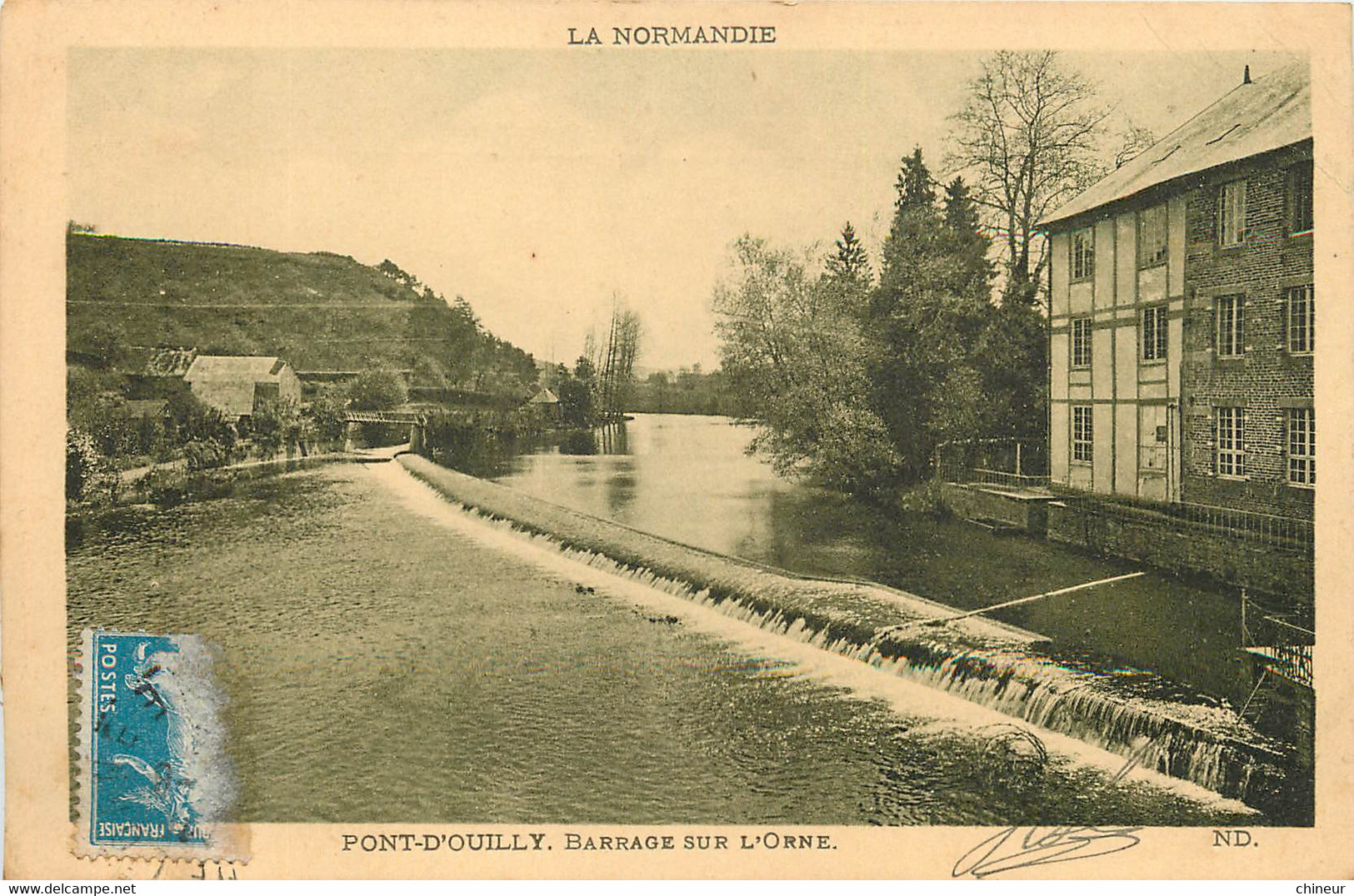 PONT D'OUILLY BARRAGE SUR L'ORNE - Pont D'Ouilly