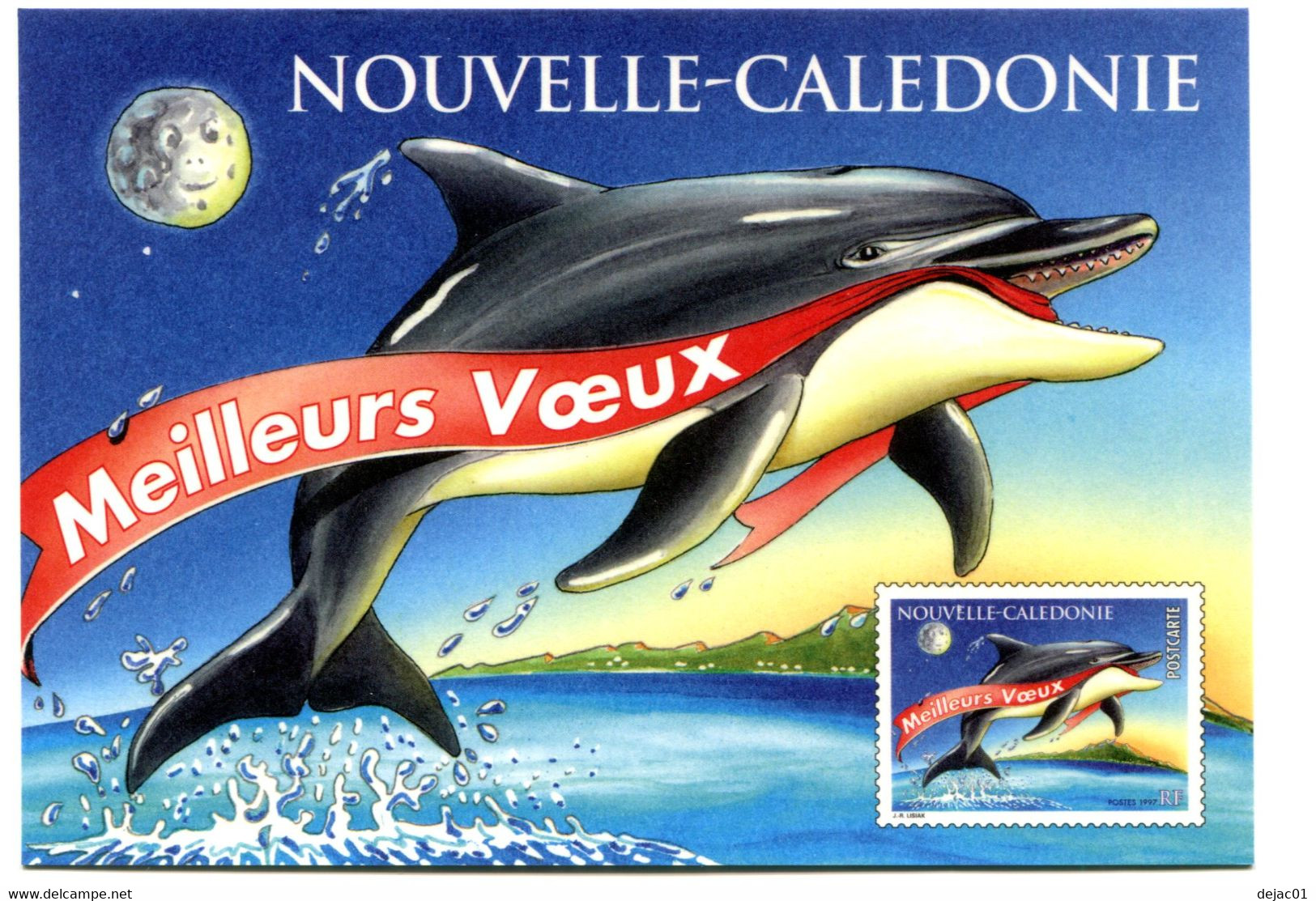 Nouvelle Calédonie - Carte Postale Yvert 14 CP Meilleurs Voeux - R 6213 - Interi Postali