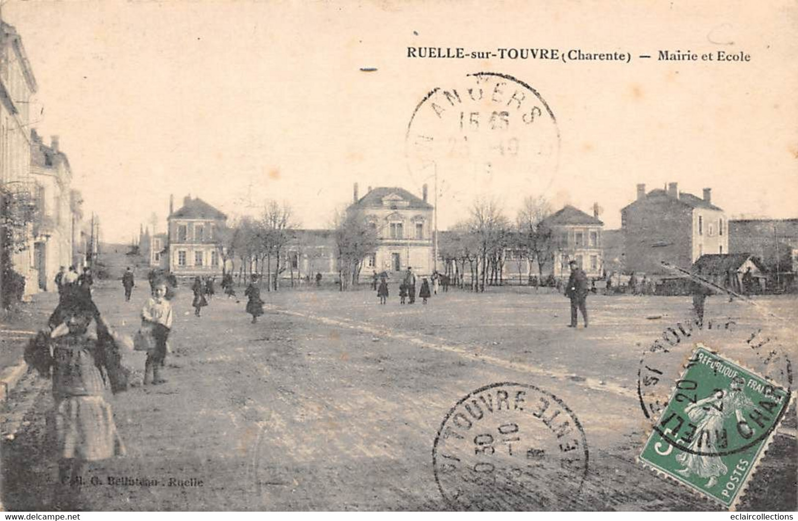 Ruelle           16          Mairie Et Ecole             (voir Scan) - Sonstige & Ohne Zuordnung