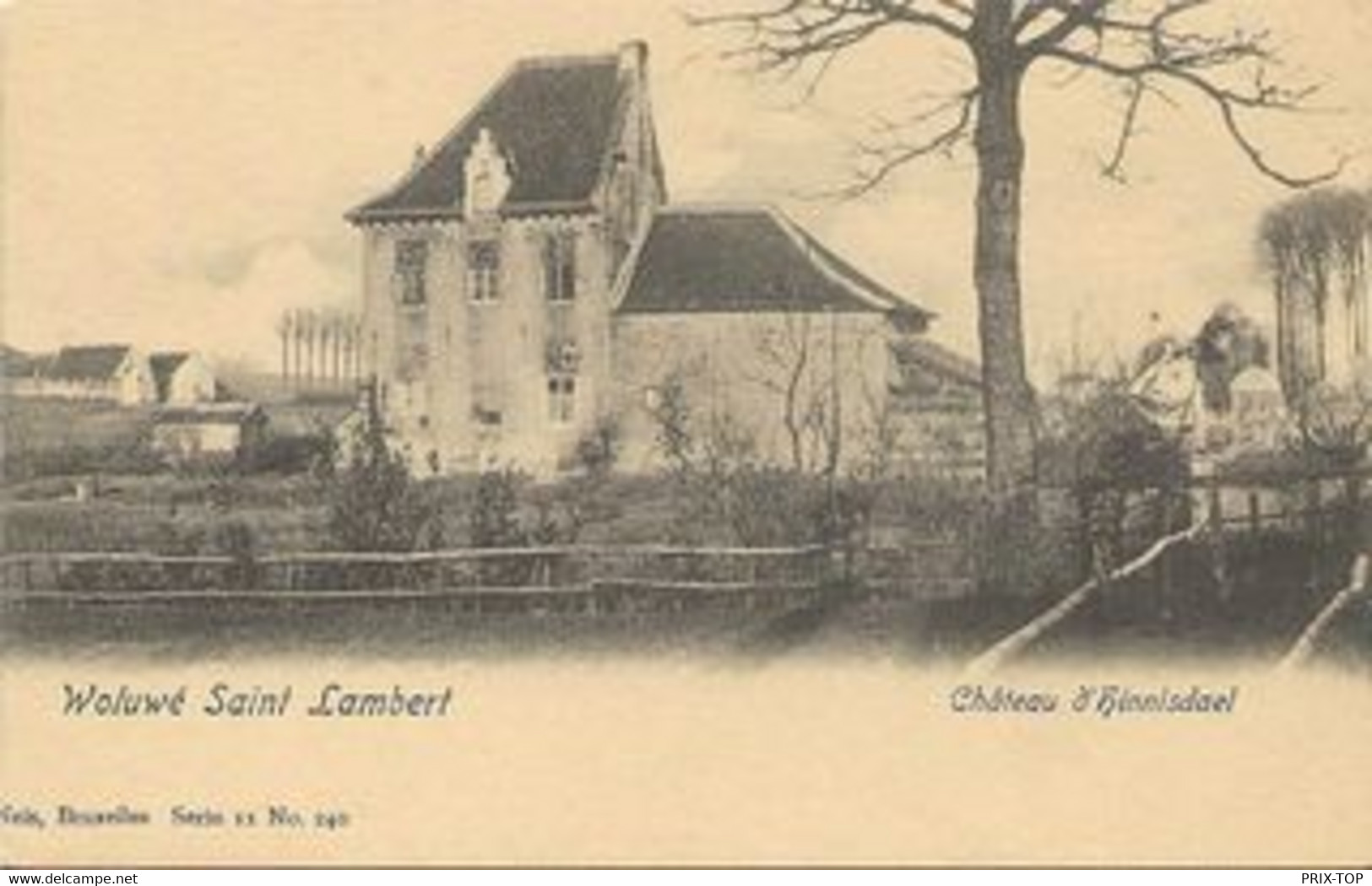 REF3985/ CP-PK Bruxelles - Woluwe - St - Lambert Château D'Hinnisdael MINT - Woluwe-St-Lambert - St-Lambrechts-Woluwe