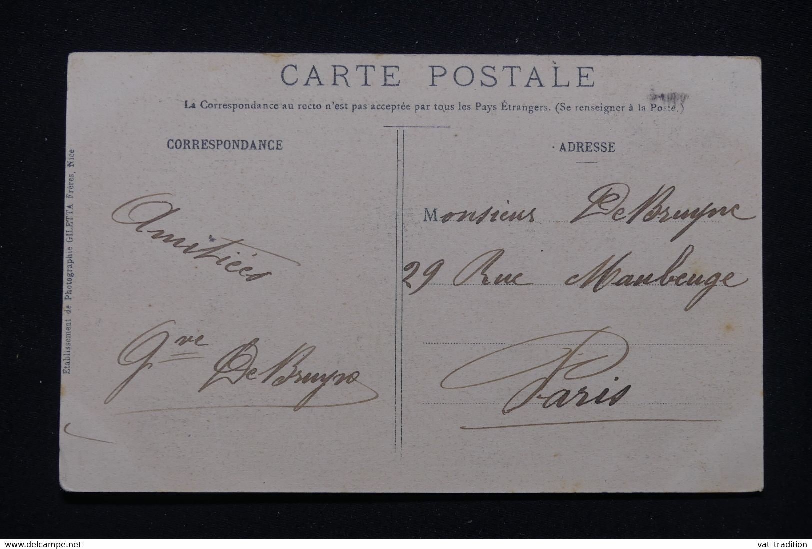 MONACO - Affranchissement De Monte Carlo Sur Carte Postale Pour Paris - L 95833 - Lettres & Documents