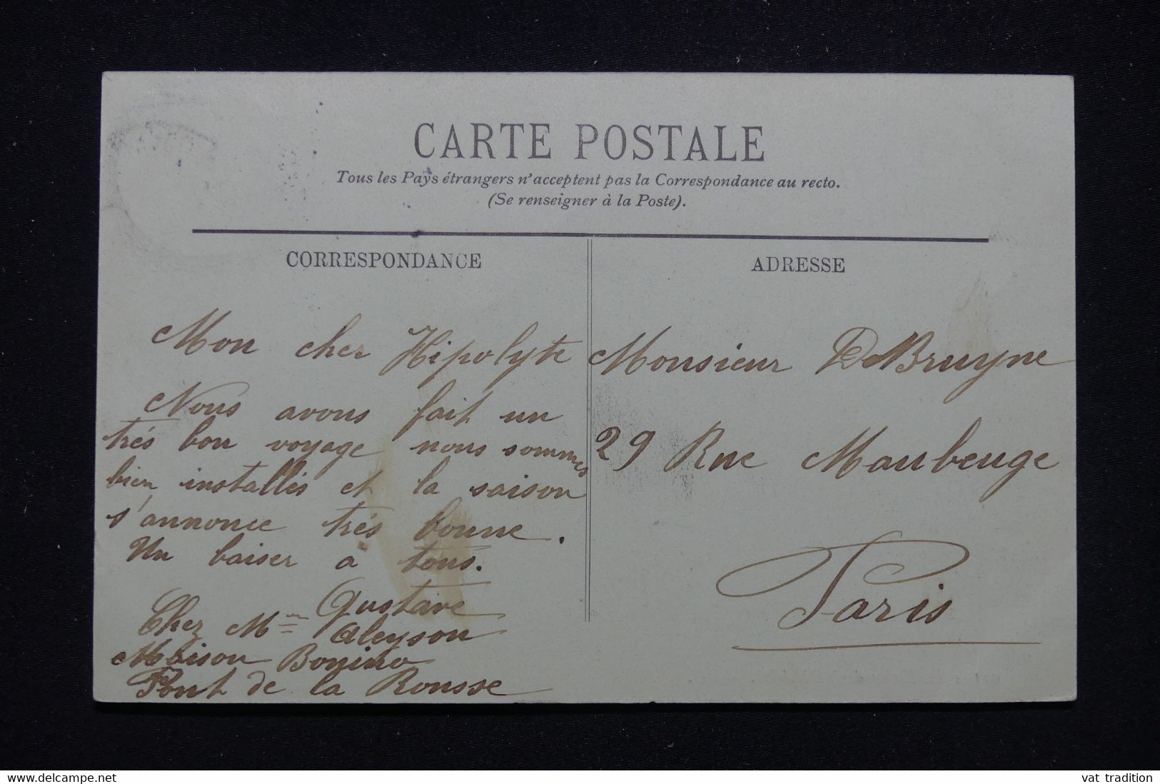 MONACO - Affranchissement De Monte Carlo Sur Carte Postale Pour Paris - L 95834 - Brieven En Documenten