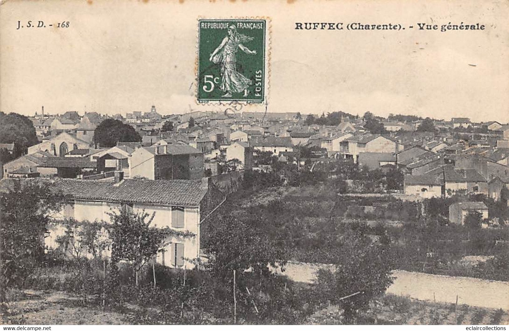 Ruffec           16         Vue Générale          (voir Scan) - Ruffec