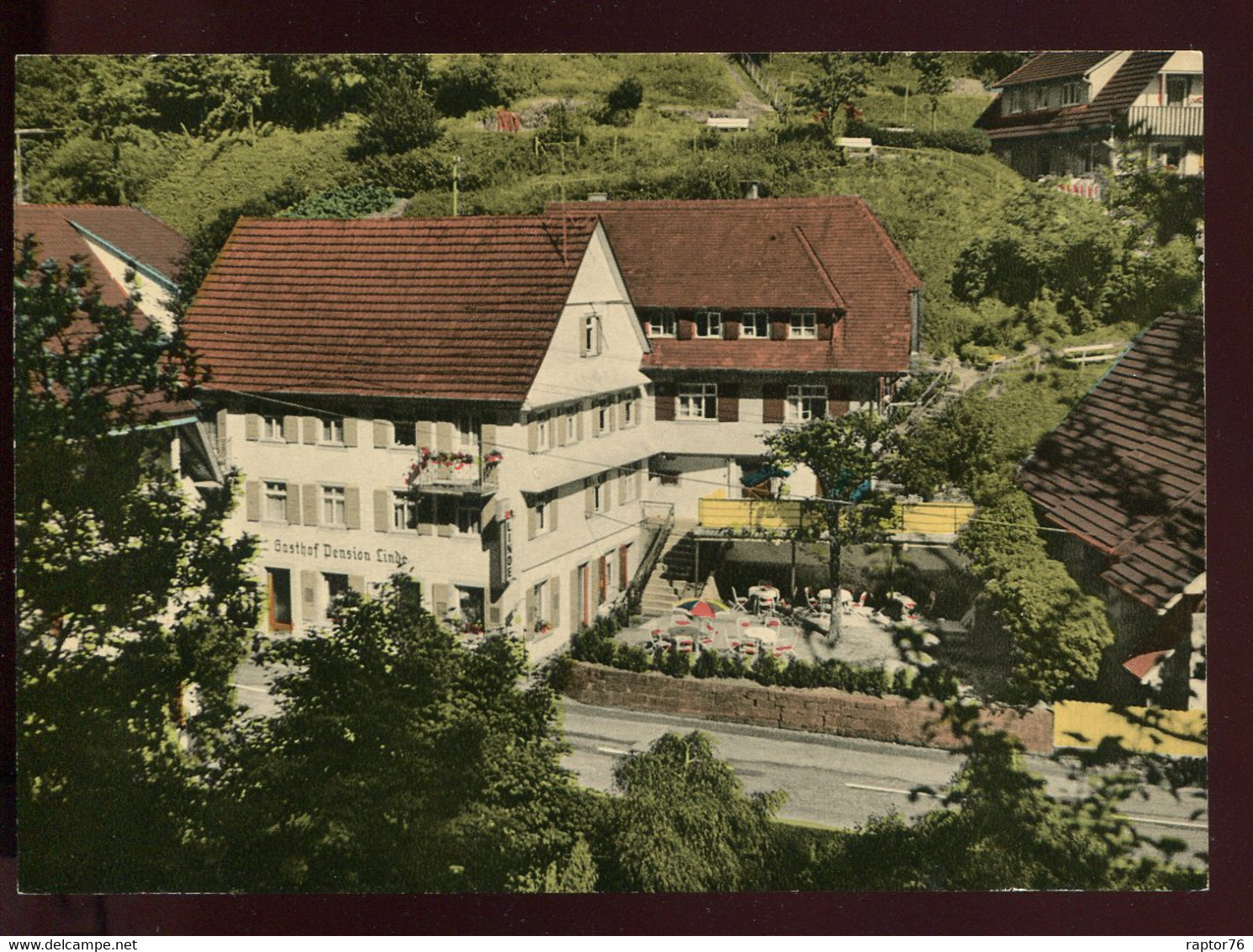 CPM Neuve Allemagne BAD GRIESBACH Im Schwarzwald Gasthaus Und Pension " Zur Lunde " - Bad Peterstal-Griesbach