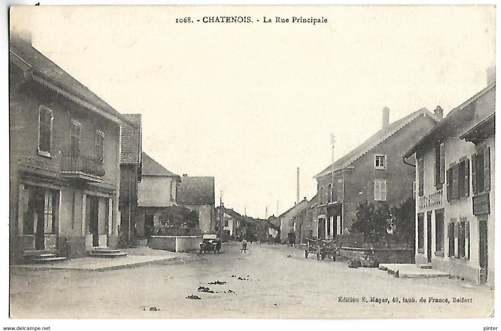 CHATENOIS - La Rue Principale - Chatenois